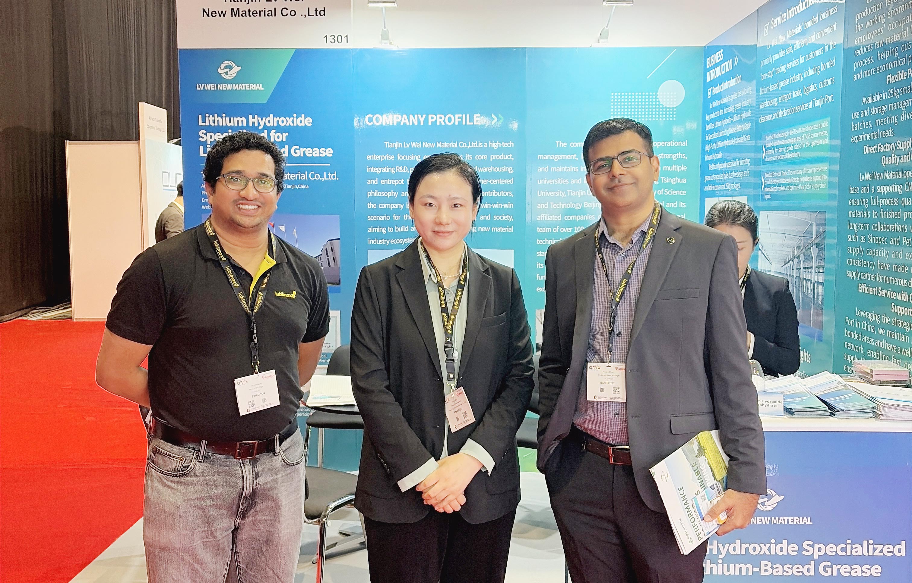 Making a Splash in Dubai! Lv Wei New Materials Shines at Lubricant Expo Middle East 2026