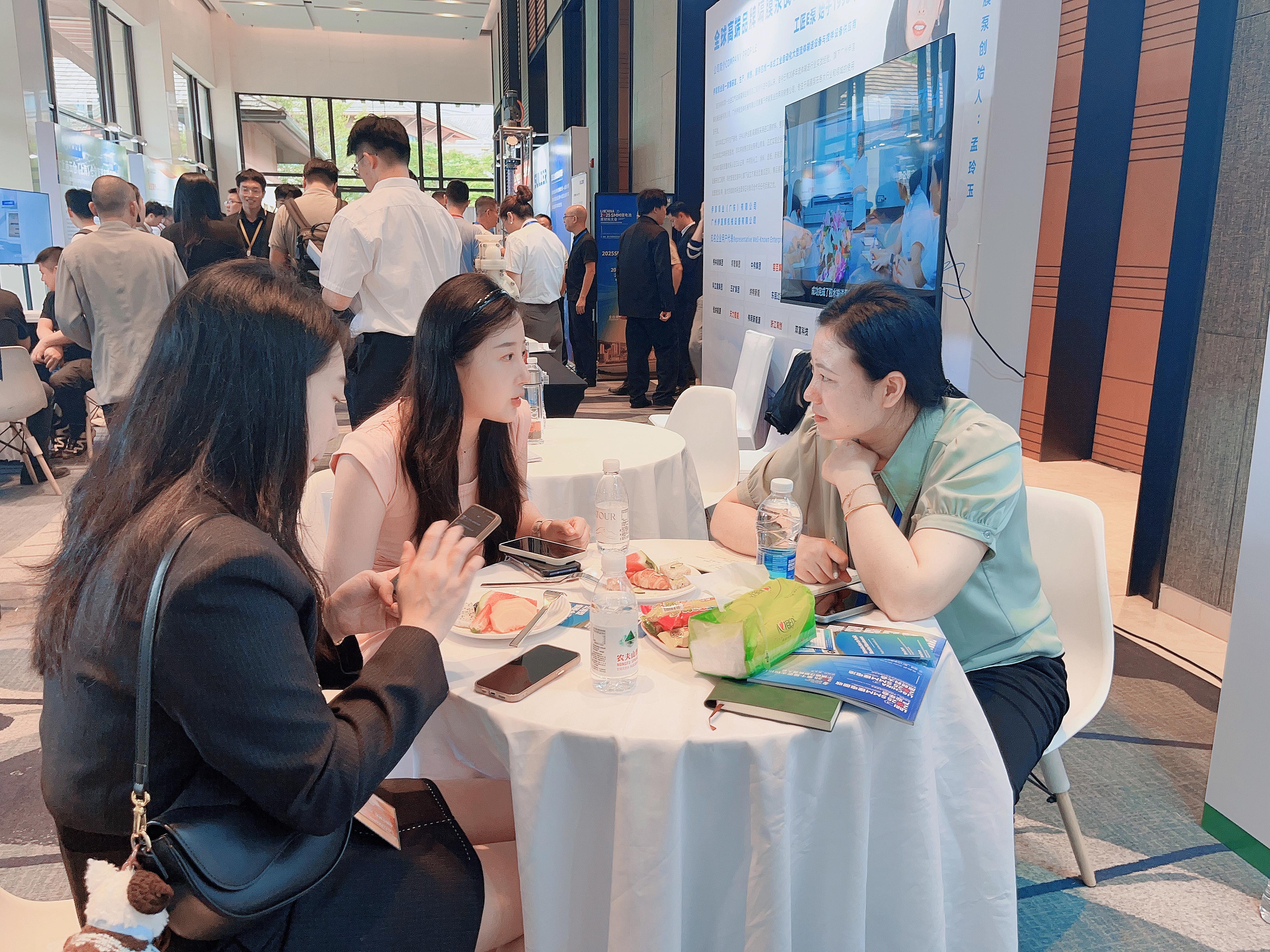 Luwei New Materials appeared at the lithium battery industry event with core services