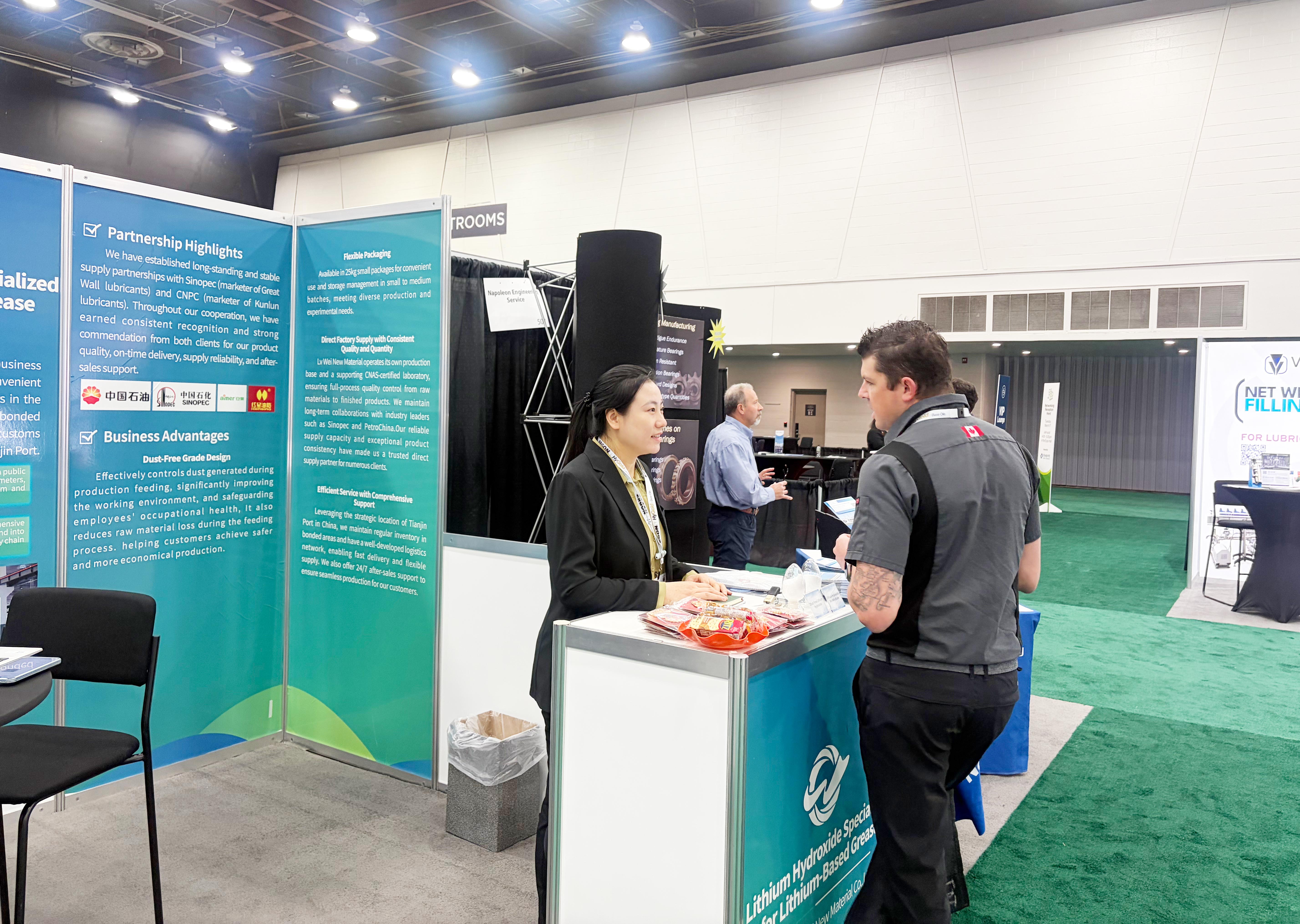 Luwei New Materials Appears at 2026 American Lubricant Exhibition