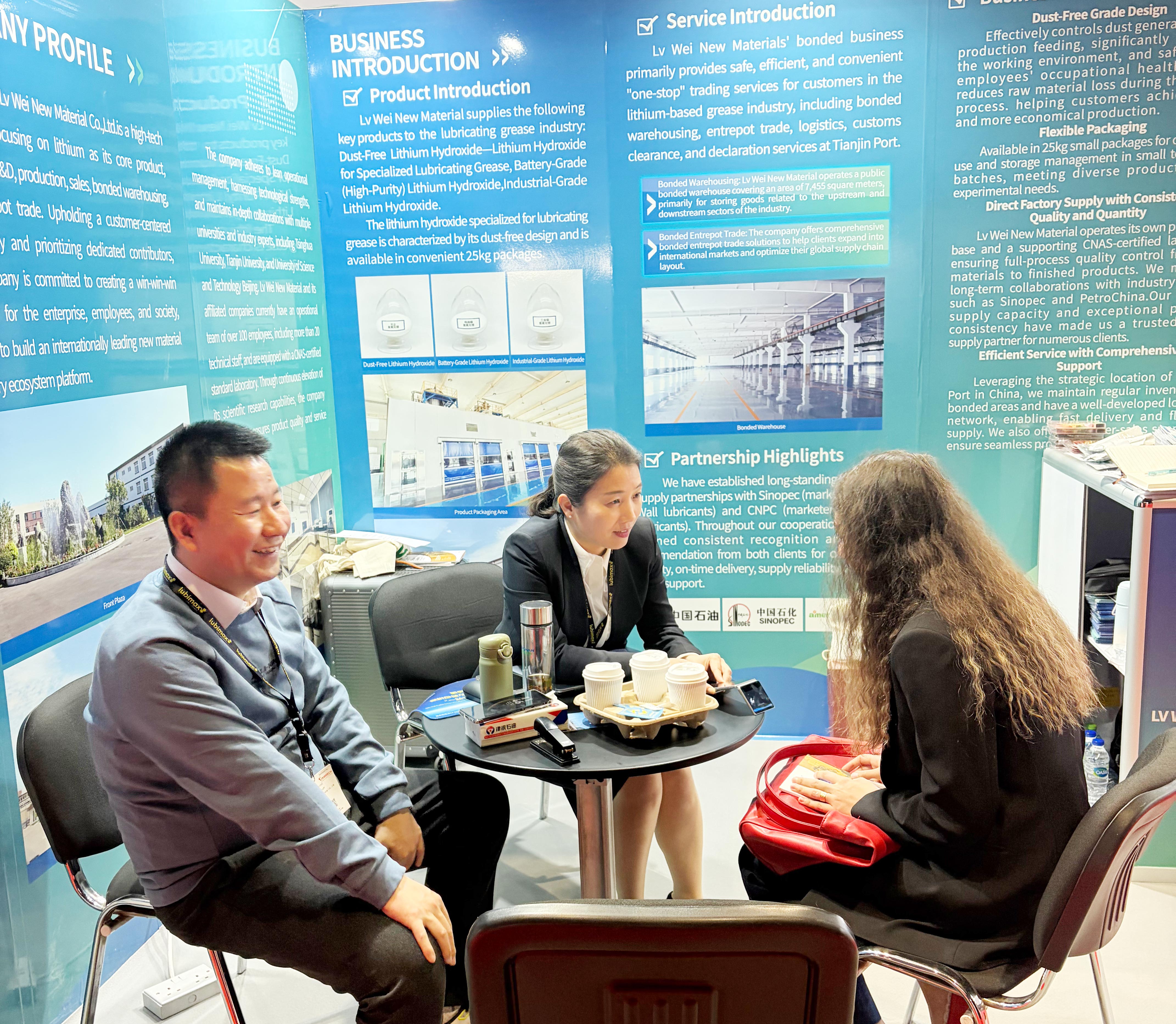 Making a Splash in Dubai! Lv Wei New Materials Shines at Lubricant Expo Middle East 2026